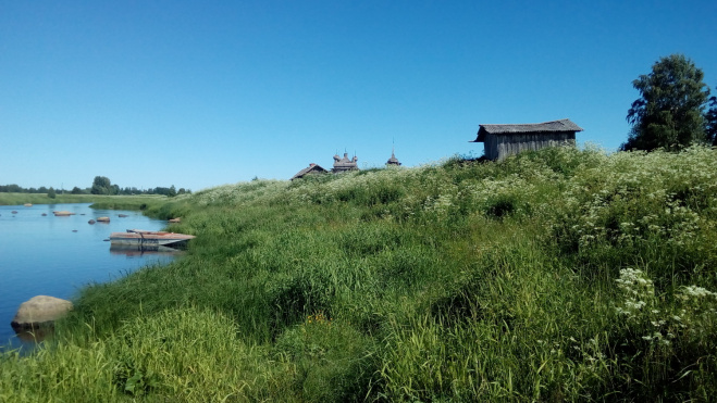 Колокольня в селе Нименьга