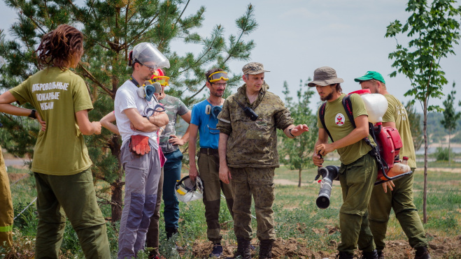 Летний пожарный лагерь