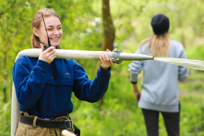 Летний пожарный лагерь
