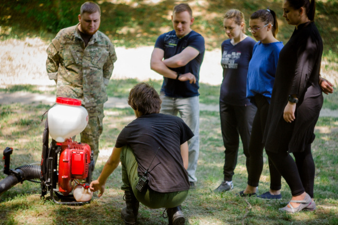 Летний пожарный лагерь