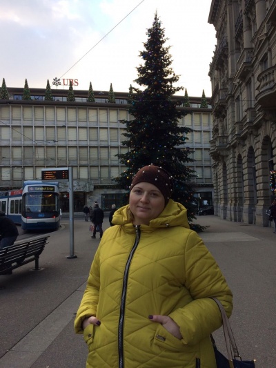 Елена Редчина и её дочь